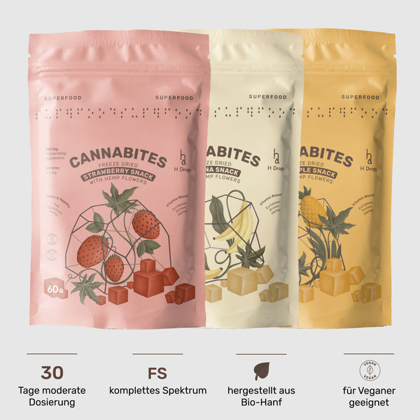 Cannabites - Bündel für jeden Geschmack (60pc x3)