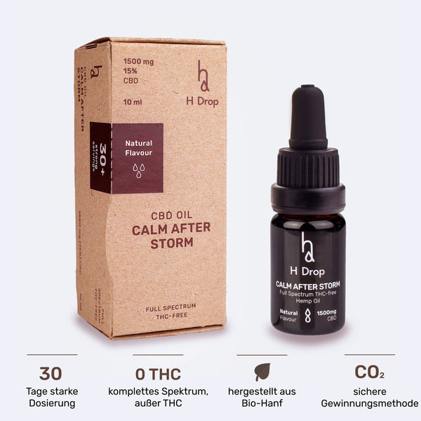 Calm after Storm - 15% CBD Öl (1500mg)