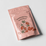 Cannabites - Gefriergetrockneter Erdbeersnack mit Hanfblüten (60pc, 300mg)